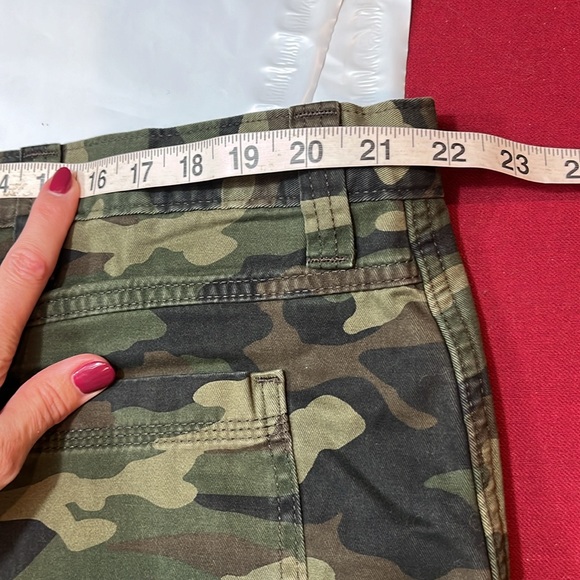 Wrangler green tan black camo PANTS FLEECE lined cargo 42/30 relaxed fit men NEW - Picture 14 of 16